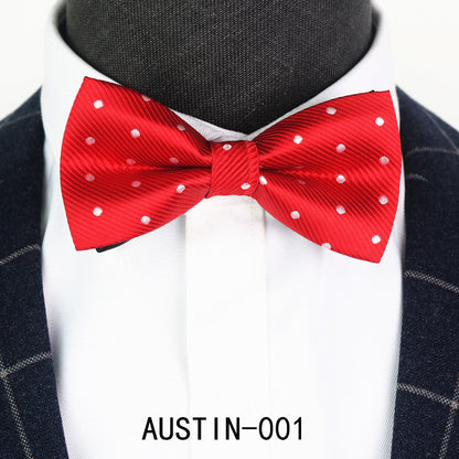 Kids  Adult bow tie Jacquard accessories bow tie only