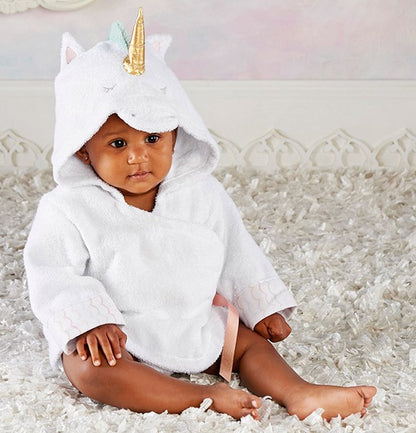 Baby/ Toddler girl boy bathrobe animal-shaped baby hooded absorbent towel