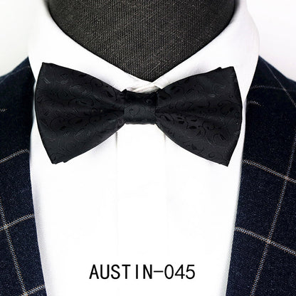 Kids  Adult bow tie Jacquard accessories bow tie only