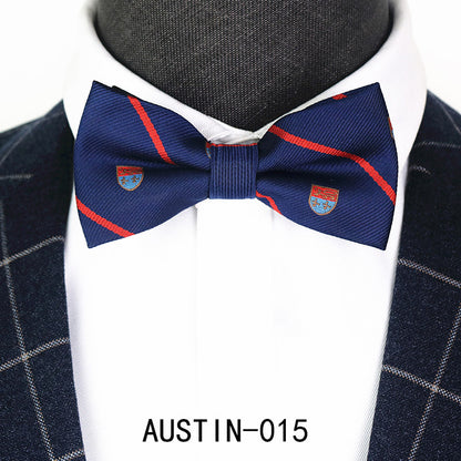 Kids  Adult bow tie Jacquard accessories bow tie only