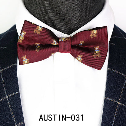 Kids  Adult bow tie Jacquard accessories bow tie only