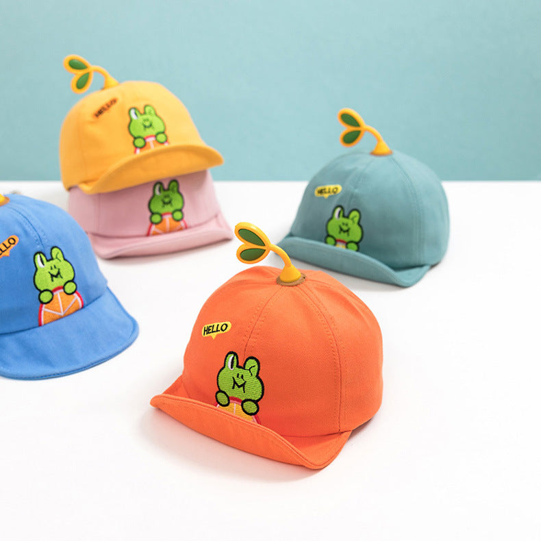 Baby toddler boy/ girl unisex colorful frog cute cap