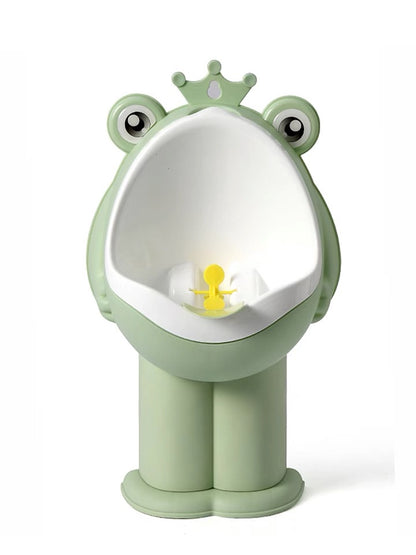 Kid Toddler Potty Toilet Training Urinal Boys Pee Trainer Cute Frog Shaped 3 levels nursery