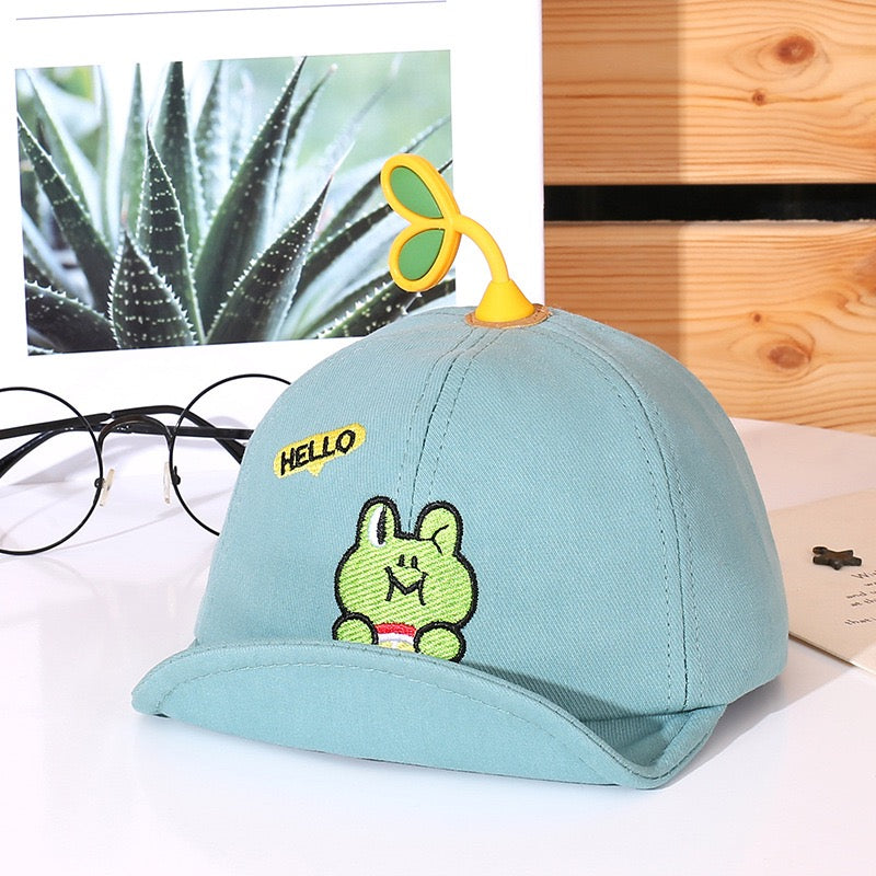 Baby toddler boy/ girl unisex colorful frog cute cap