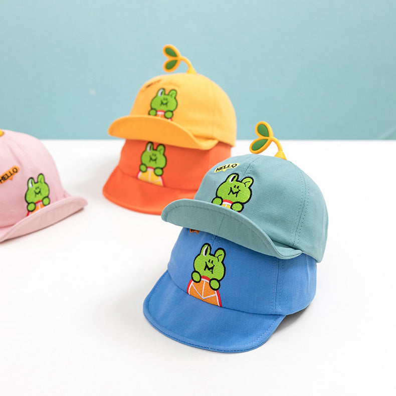 Baby toddler boy/ girl unisex colorful frog cute cap