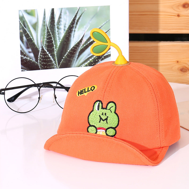 Baby toddler boy/ girl unisex colorful frog cute cap