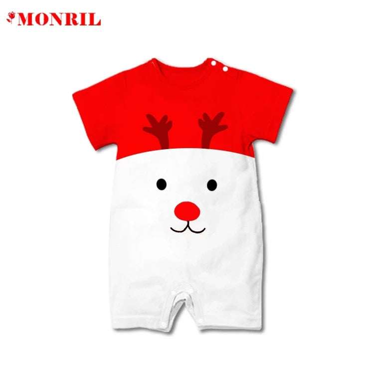 Sale Boys Christmas party bodysuit Santa bodysuit B