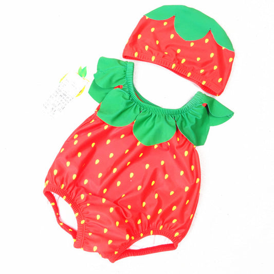 Baby Toddler girl Strawberry swimwear